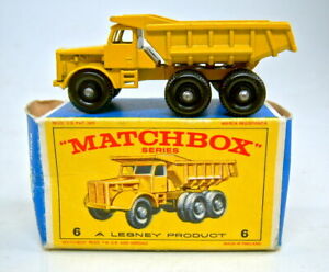 【送料無料】模型車 モデルカー マッチユークリッドトラックイエローボックストップバージョン