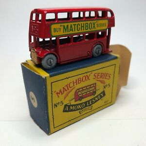 【送料無料】模型車 モデルカー マッチボックスレギュラーホイールロンドンバスレフmatchbox regular wheelslondon busref 5b1｜hokushin