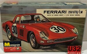 【送料無料】模型車 モデルカー モノグラムキットフェラーリmonogram fn pc101101 kit 132 ferrari 250 gtolm mounted