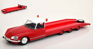 【送料無料】模型車 モデルカー シトロエンティシエプラットフォームドアモデルcitroen ds tissier platform doors car red 118 model cmr