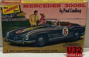 【送料無料】模型車 モデルカー リンドバーグキットメルセデスfn lindberg 61039 kit 132 mercedes 300 sl ovp
