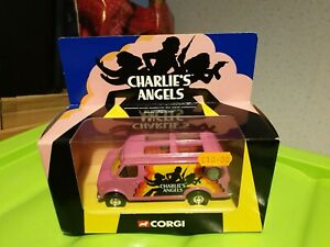 【送料無料】模型車 モデルカー コーギーチャーリーズエンジェルスシボレーヴァンレアcorgi charlies angels chevrolet van rare 3