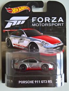 【送料無料】模型車 モデルカー ポルシェホットホイールフォルツァモータースポーツporsche 911 gt3 rs hotwheels 2017 forza motorsport 3