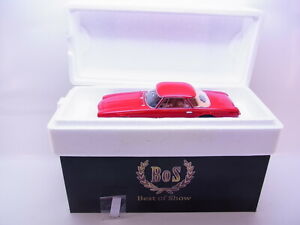 【送料無料】模型車 モデルカー ボスマセラティボスアレマーノモデルカー68408 bos maserati bos304 5000 gt allemano model car red 118