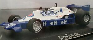 【送料無料】模型車 モデルカー ティレルフォーミュラカーメタルスケール143 tyrrell 008 1978 f1 formula 1 car metal scale|hokushin
