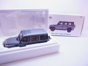 【送料無料】模型車 モデルカー メルセデスベンツクラスプラチナグレーモデルカーオリジナルボックス68004 iscale mercedes benz gclass w463 platinum grey model car 118 in original box|hokushin