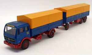 【送料無料】模型車 モデルカー モデルスケールメルセデスカバートラックトレーラー