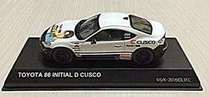 【送料無料】模型車 モデルカー トヨタイニツィアーレクスコtoyota 86 iniziale d cusco