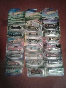 【送料無料】模型車 モデルカー ホットホイールロードトリッピンセットhot wheels hw road trippin set of 21 cars