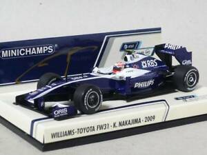 【送料無料】模型車 モデルカー ウィリアムズトヨタファーマドwilliams toyota fw31 kazuki nakajima 2009 firmado