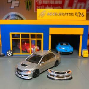【送料無料】模型車 モデルカー ピークランサーエボリューションfinely peako mitsubishi lancer evolution 9