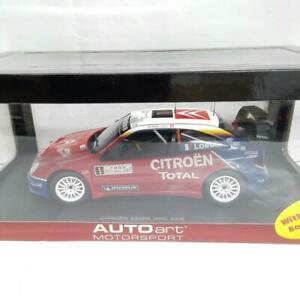【送料無料】模型車 モデルカー オートアートオートアートシトロエンクサラmint autoart auto art citroen xsara wrc2005