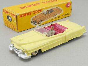 【送料無料】模型車 モデルカー ディンキーキャデラックエルドラドツアラーメンタボックスdinky toys 131 cadillac eldorado tourer nearest menta box mib ovp 16090522