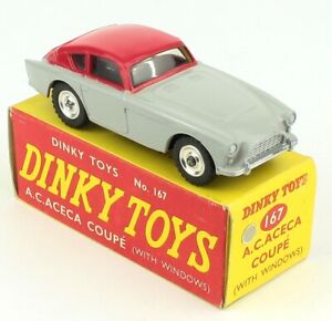 【送料無料】模型車 モデルカー ディンキーヴィンテージモデルカーカッターグレーレッドミントボックスdinky toys vintage model car 167ac accosca cutter greyredmintboxed