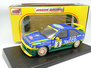 【送料無料】模型車 モデルカー アンソンフォードエスコートコスワースラリーインストールanson 118 ford escort rs cosworth wrc winner rally installa carlo 1996