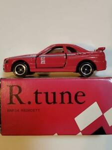 【送料無料】模型車 モデルカー アウトオブプリントカスタムトミカスカイラインミニカーout of print custom tomica skyline r34 gtrtune minicar