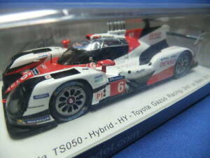 【送料無料】模型車 モデルカー カンデラトヨタハイブリッドルウオモガラcandela 143 toyota ts050 hybrid 6 2016 le uomo 24h gara 2nd totali s5103