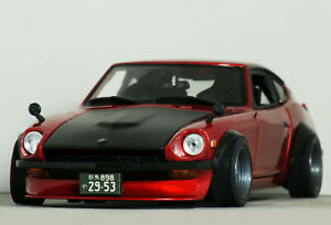 【送料無料】模型車 モデルカー カスタム118 datsun 240z 1971 custom modified only one in existence
