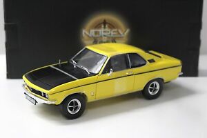 【送料無料】模型車 モデルカー ノレフオペルマンタクーペイエローブラック