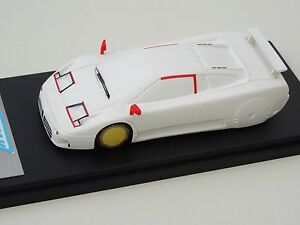 【送料無料】模型車 モデルカー モデルブガッティエムバージョンchestnut models 143 bugatti eb 110 2eme version wind tunnel 1990