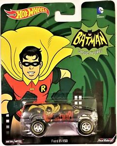 【送料無料】模型車 モデルカー ホットホイールバットマンクラシックテレビシリーズフォードhot wheels batman classic tv series ford f150 bbcfp57｜hokushin