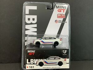 【送料無料】模型車 モデルカー ミニワークスホワイトストライプmini gt lb works bmw m4 white with m stripe mgt00161 164｜hokushin 11,572円