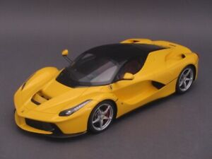【送料無料】模型車 モデルカー フェラーリラフェラーリイエロー118 bbr ferrari laferrari 2013yellowp1867f｜hokushin 26,200円