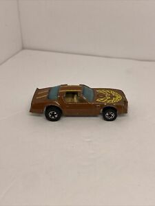 【送料無料】模型車 モデルカー ヴィンテージホットホイールホットバードブラウンレアvintage 1977 hot wheels hot bird brown rare very nice shape hong kong