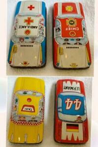 【送料無料】模型車 モデルカー レトロミニカーセットshowa retro nomura toy box mini car set|hokushin