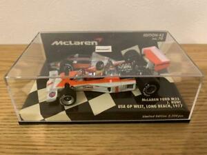 【送料無料】模型車 モデルカー マクラーレンフォードハントロングビーチ143 mclaren ford m23 j hunt long beach 1977|hokushin