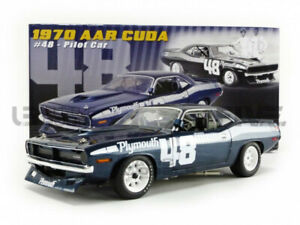 【送料無料】模型車 モデルカー アクメプリマストランスアムバーダパイロットacme 118 plymouth trans am barracudapilot car 1970 1806119