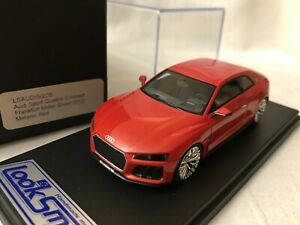 【送料無料】模型車 モデルカー アウディスポーツクワトロコンセプトスチューディフランクフォートルックスマートaudi sport quattro concept studie frankfort 2013 143 looksmart