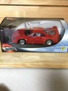 【送料無料】模型車 モデルカー メンタフェラーリホットホイールmenta ferrari f40 1987 100 hot wheels 118