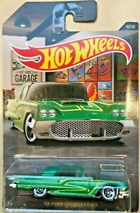 【送料無料】模型車 モデルカー ホットホイールガレージフォードサンダーバードhot wheels garage 58 ford thunderbird