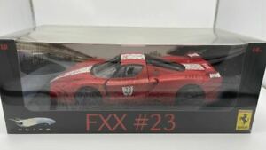 【送料無料】模型車 モデルカー エリートフェラーリホットホイール118 elite ferrari fxx 23 hot wheels