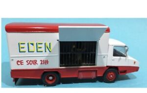 【送料無料】模型車 モデルカー ミニシルクーンサーカスケージ143 minicirqueeden circus 7monkey cage and transport equipment sold mounted