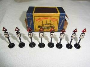 【送料無料】模型車 モデルカー ボックスマッチボックスマッチタイプアクセスセットpayment box 1956 1960 matchbox match type b2 4 accessry set 8 road signs｜hokushin