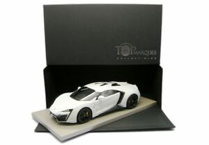 【送料無料】模型車 モデルカー トップマルケスモーターライカンハイパースポーツ118 top marques w motors lykan hypersport white engineered by bbr