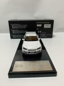 【送料無料】模型車 モデルカー ウィッツスカイラインホワイト143 wits nissan skyline white