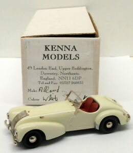 【送料無料】模型車 モデルカー ケナモデルスケールアラードホワイトkenna models 143 scale km631allard k1white