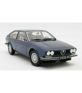 【送料無料】模型車 モデルカー アルファロメオアルフェッタメットalfa romeo alfetta gt 1975 met blue 118
