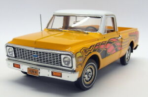 【送料無料】模型車 モデルカー ハイウェイスケールシェビーフリートサイドピックアップイエローイーグル