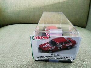 【送料無料】模型車 モデルカー アルファロメオグタムラリーモンテカルロアリーナalfa romeo gtam rallye monte carlo 1970 arena 1013