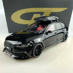 【送料無料】模型車 モデルカー スケールブラックアウディレジンカーモデルスーツケース
