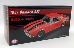 【送料無料】模型車 モデルカー アクメモデルスケールシボレーカマロレッドブラック