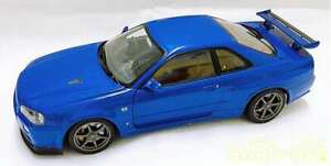 【送料無料】模型車 モデルカー スケールカースカイラインスペックebbro 124 scale car skyline r34 vspec