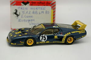 【送料無料】模型車 モデルカー トロンキットモンタドフェラーリルマンヨーロッパtron kit montado 143 ferrari 512 bb le mans 1980 n 75 european university｜hokushin
