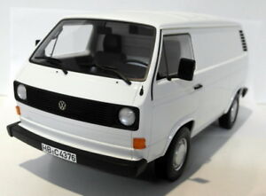 【送料無料】模型車 モデルカー スケールレジンフォルクスワーゲンボックスカートランスポーターホワイトbos 118 scale resin 213615 vw volkswagen t3a box car transporter white｜hokushin