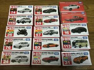 【送料無料】模型車 モデルカー トミカセットfirst special commemorative issue specification tomica 15 units set