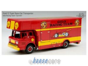 【送料無料】模型車 モデルカー エキソトレーシングチームトランスポータージェロレーシングチームexoto racing team transporter gelo racing team can am｜hokushin